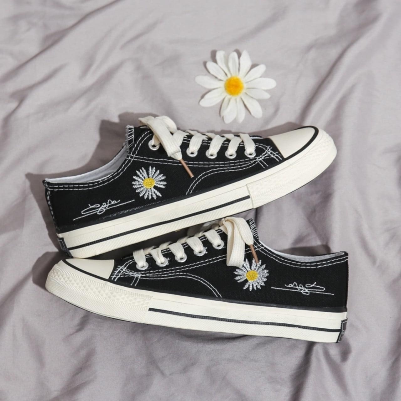 Giày sneaker vải lười - giày nữ thời trang giá rẻ