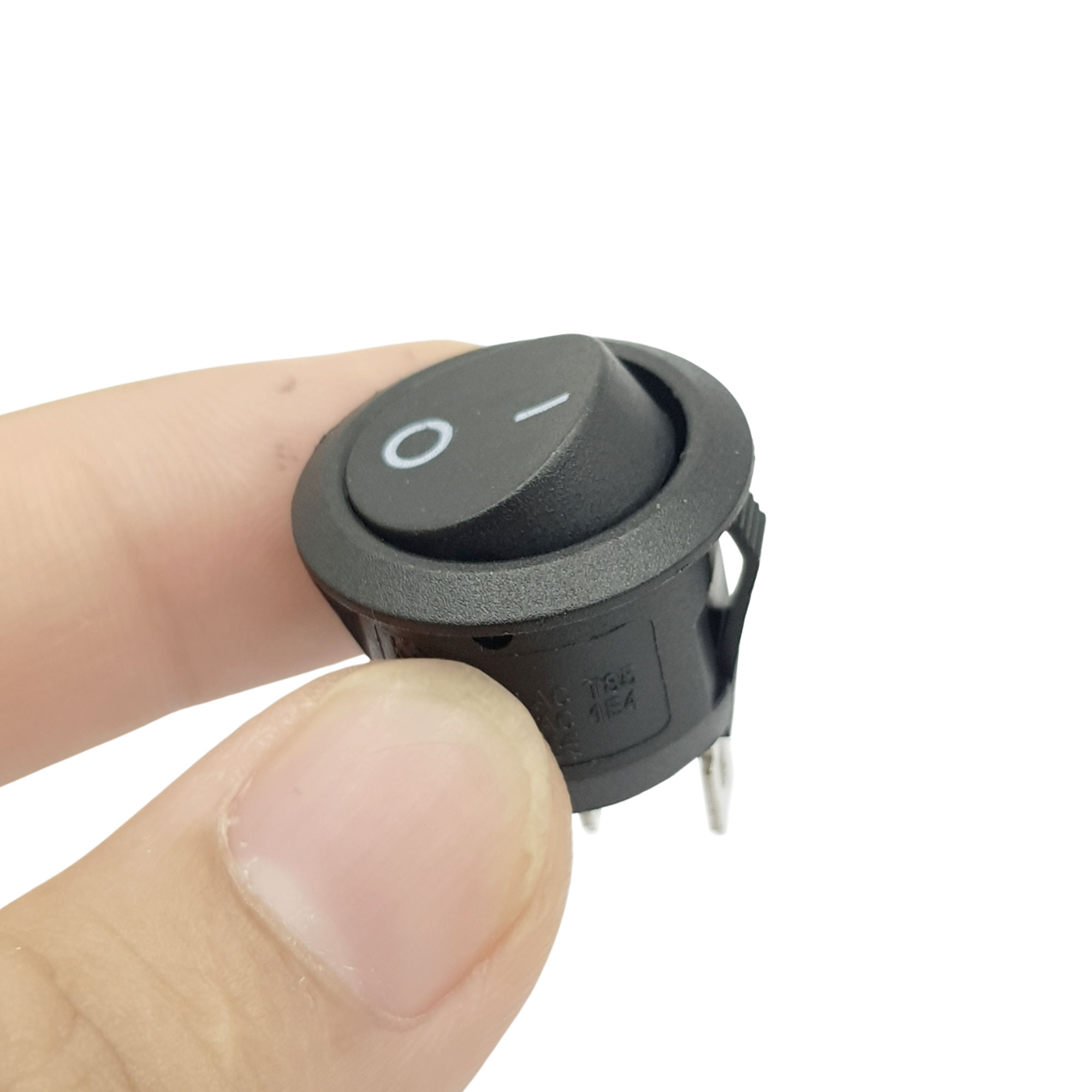 Bộ 4 Công tắc bập bênh tròn KCD1-3 20mm