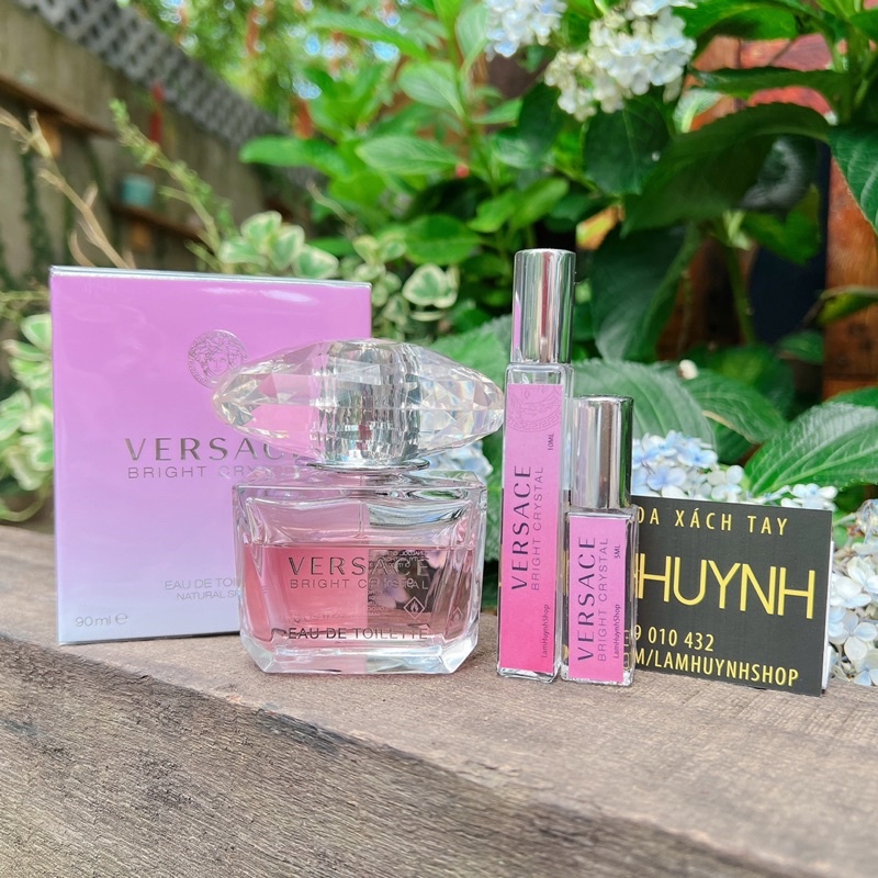 Nước hoa Nữ VERSACE BRIGHT CRYSTAL 5ml - 10ml