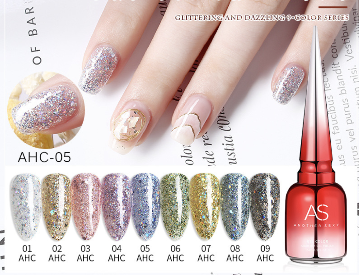 Sơn Gel AS Mã AHC 15ml ( Sơn Gel Hơ Máy )