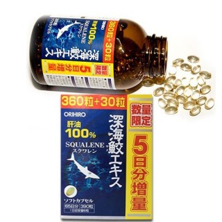 Sụn vi cá mập Orihiro Squalene 390 viên Bổ xương khớp Nhật Bản thumbnail
