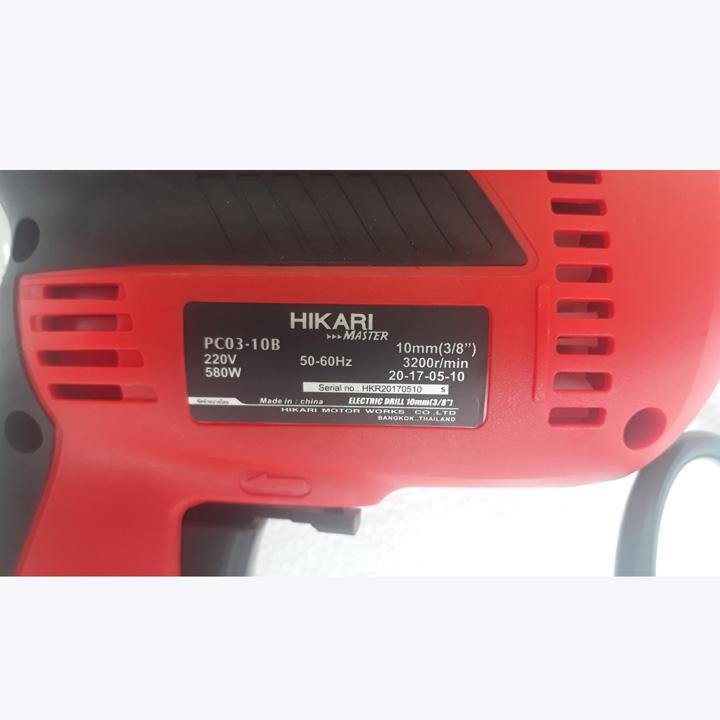 MÁY KHOAN HIKARI MŨI 10MM - PC03-10B