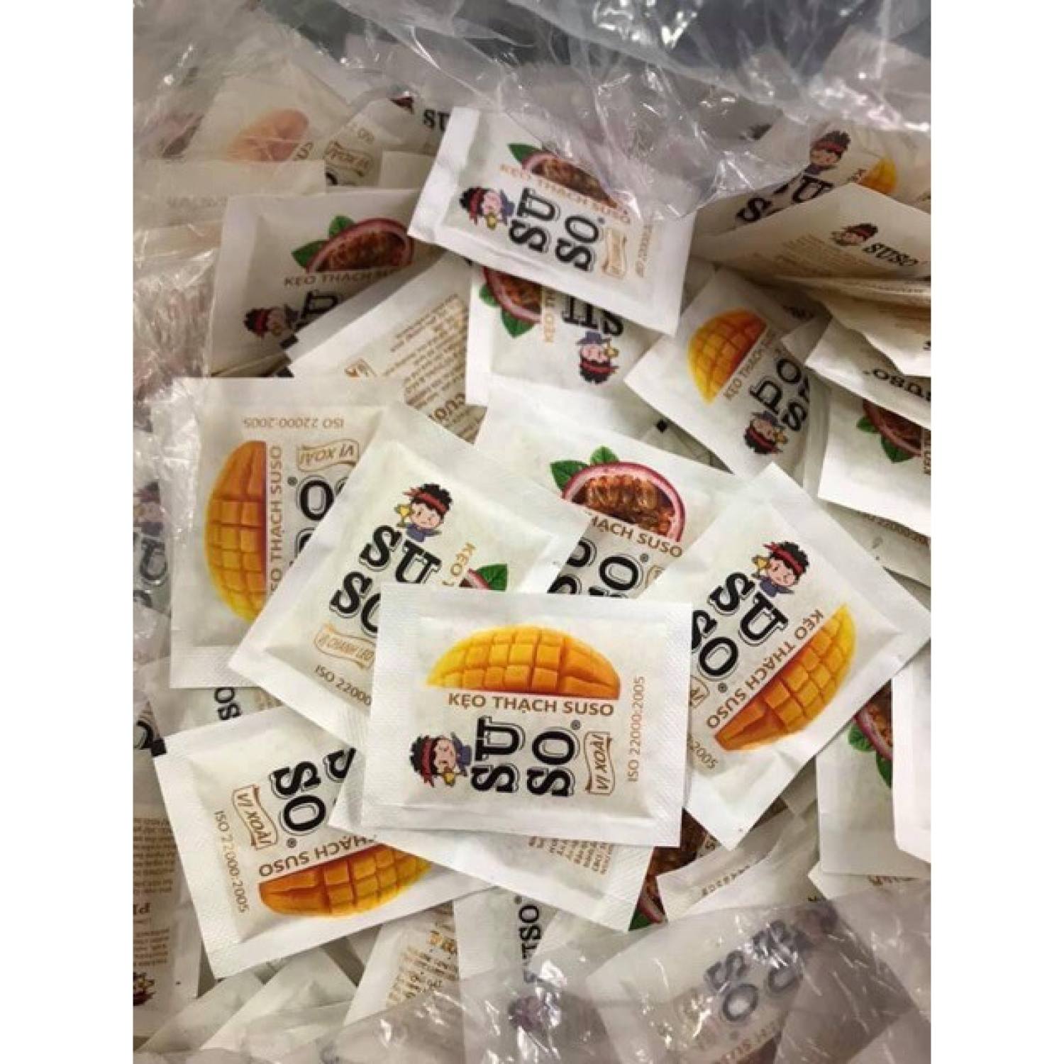 Kẹo thạch SuSo gói 380g thạch zaizai