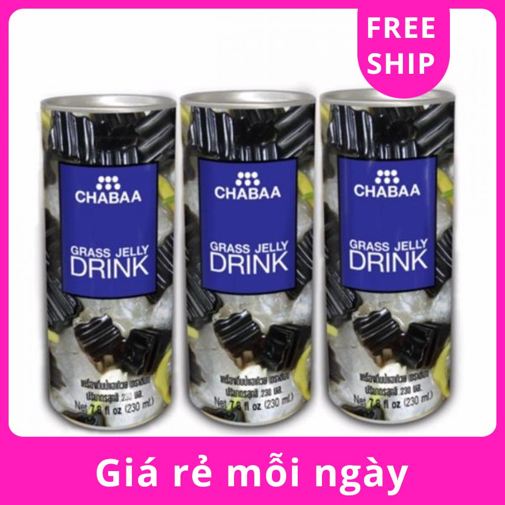 Thùng Nước Sương Sáo Chabaa Thái 230ml (24 Lon)