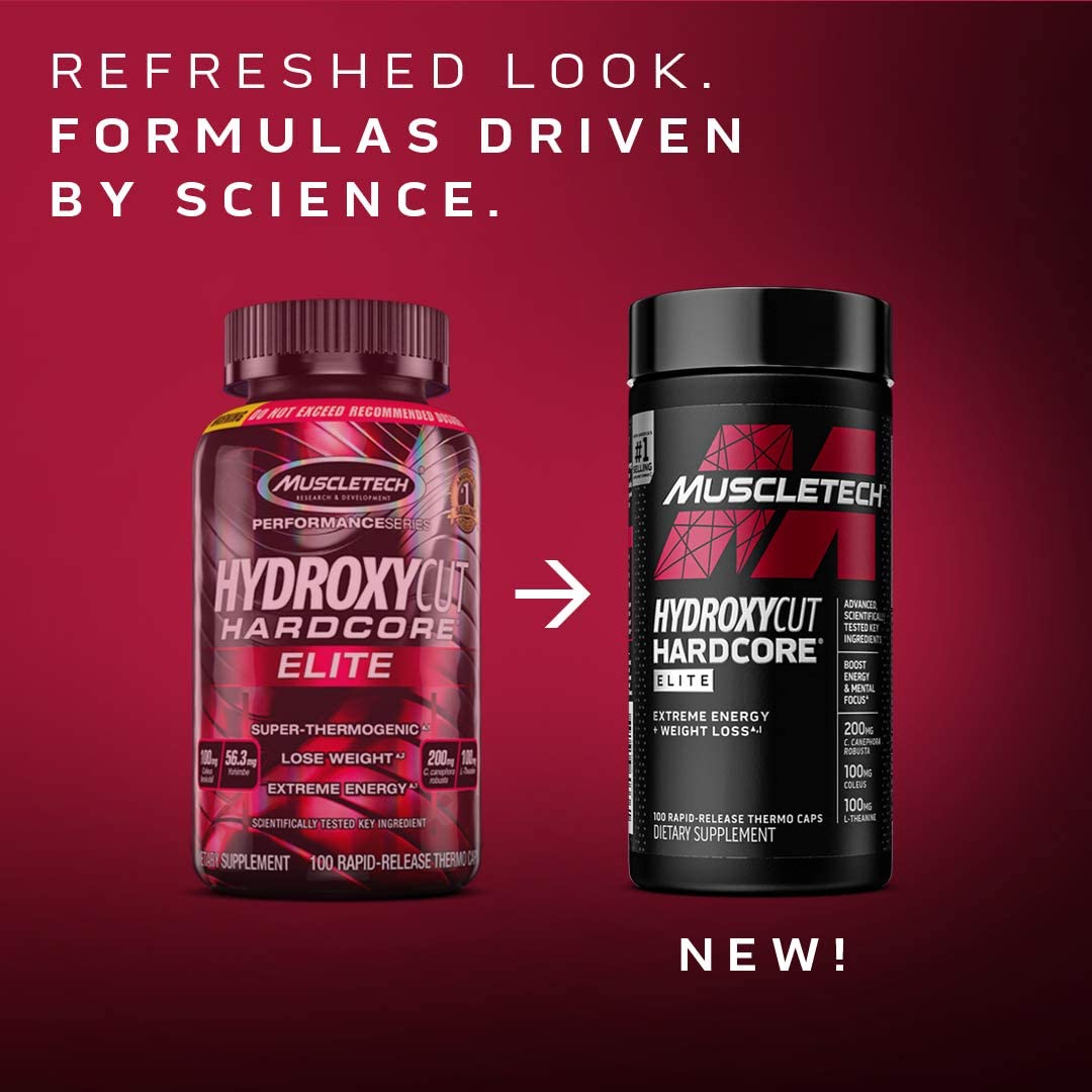 Hydroxycut Elite 100 viên - Viên uống đốt mơ giảm cân Hydroxycut Muscletech