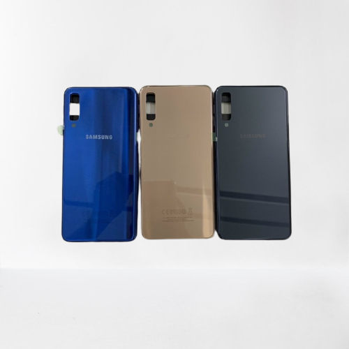 Bộ vỏ + khay sim samsung a750 / a7 2018 zin