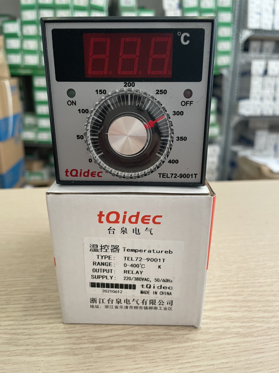 Đồng hồ nhiệt độ tel72-9001
