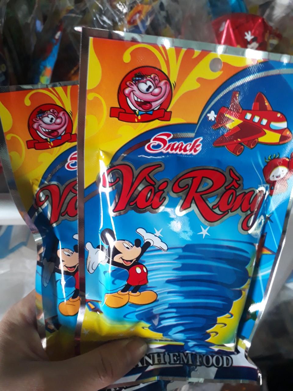 set 5 gói Snack vòi rồng cay