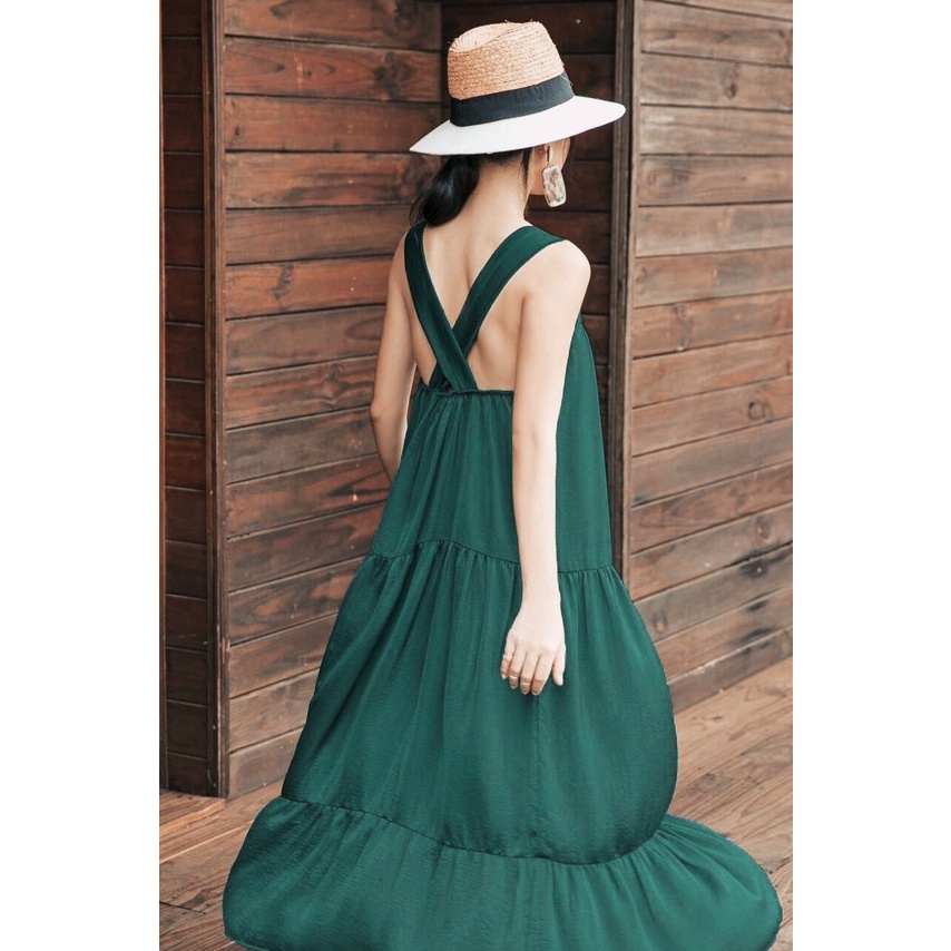 Đầm Maxi 2S Dáng Xòe