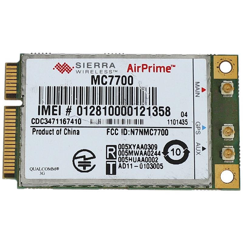 Unlocked MC7700 3G/4G WWAN Card for Sierra AirPrime100Mbps 4G/3G LTE/FDD/WCDMA/Edge GPS Module for Windows/Linux