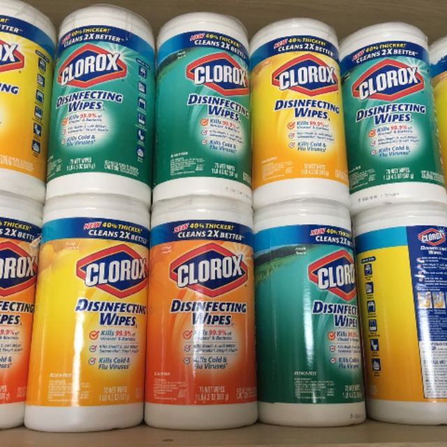 CLOROX Khăn lau diệt khuẩn