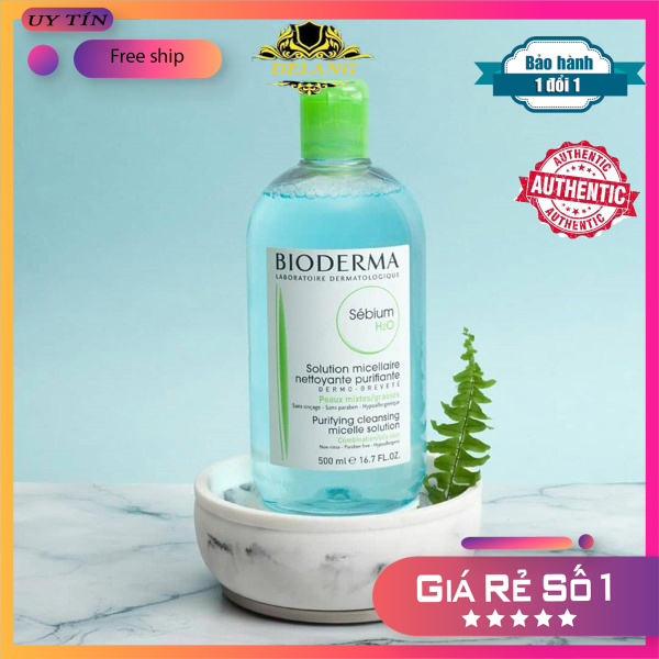 [ HOT ] Nuớc Tẩy Trang CAO CẤP BIODERMA 500ml - Mùi Hương Dễ Chịu Chiết Xuất Từ Rong Biển - Tẩy Trang Nhẹ Nhàng Không Cần Rửa Lại Bằng Nước- Làm Sạch Và Làm Dịu Da - BẢO HÀNH 1 ĐỔI 1