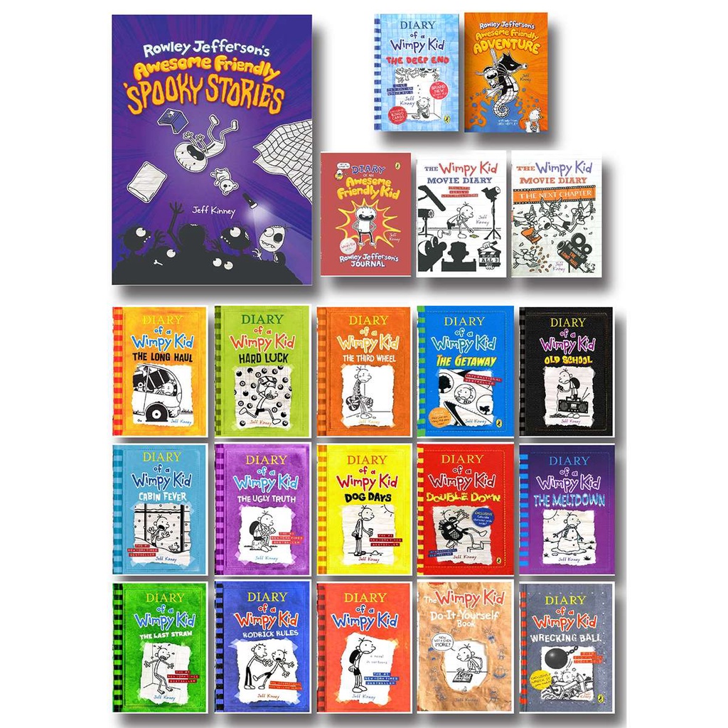 Diary of a Wimpy Kid - 23q + File Nghe | Nhập Khẩu