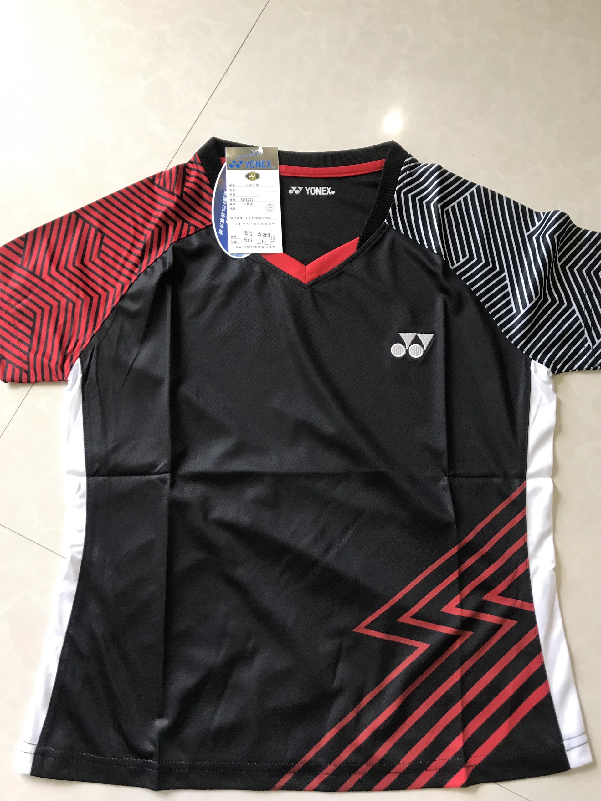 Áo thể thao  Nam Nữ Yonex  2026A-B (Đen)
