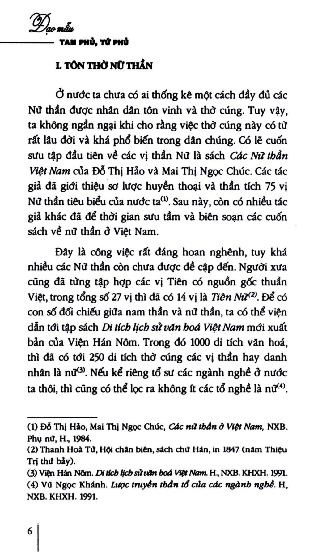 Sách Đạo Mẫu Tam Phủ Tứ Phủ – Ngô Đức Thịnh