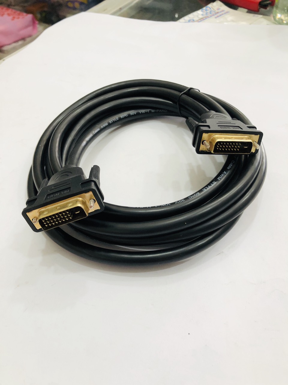 Cáp DVI 2 đầu DVI 24+1 Kingmaster dài 3m