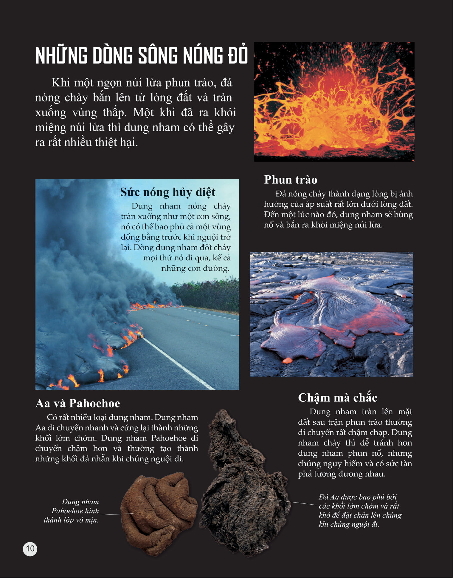 Sách Fahasa - Bách Khoa Tri Thức Về Khám Phá Thế Giới Cho Trẻ Em - Volcano - Núi Lửa