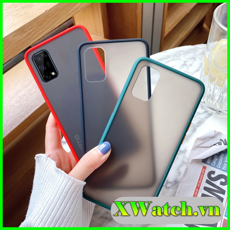 Ốp lưng cao su non Realme Q2 / Realme Q2 pro Q3 pro Realme X7 pro Realme 7 pro Realme 8 Realme 8pro nhám chống vân tay