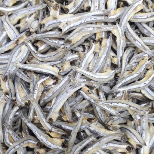 CÁ CƠM KHÔ 1KG KHÔ CÁ CƠM SỌC ĐEN GIÀU CANXI. DINH DƯỠNG- Vựa Khô Nam Thiên