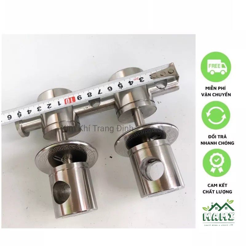 Bộ khóa trùy inox 304 đặc to