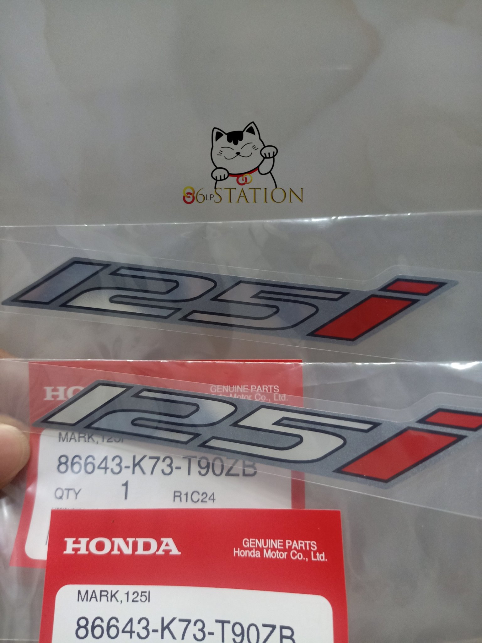 tem wave 125i chính hãng honda thái lan