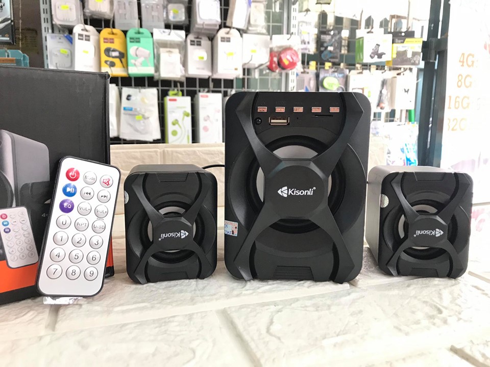 LOA VI TÍNH 2.1 KISONLI U-2500BT CÓ BLUETOOTH