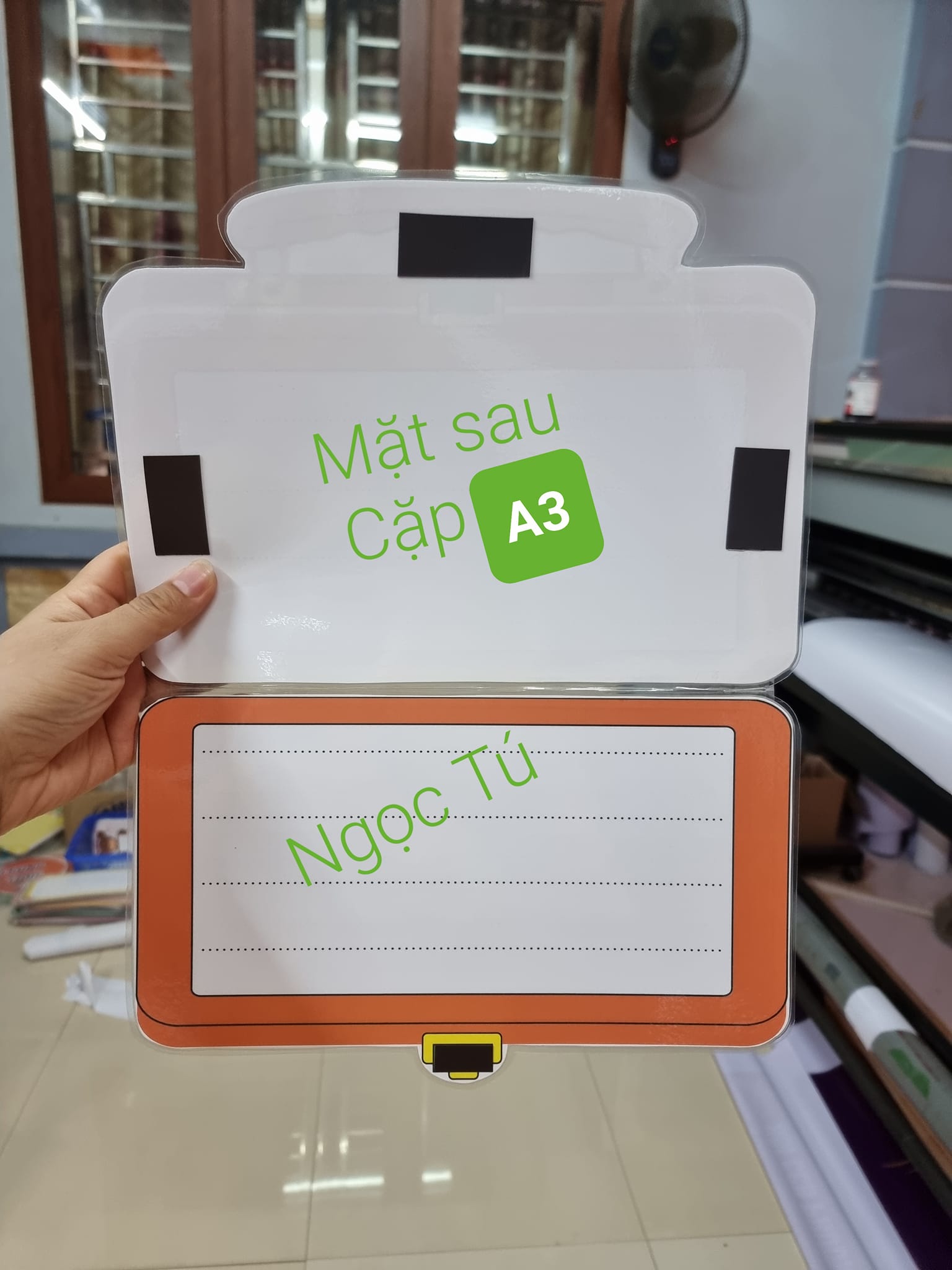ĐỒ DÙNG DẠY HỌC MCH - CHIẾC CẶP BÍ MẬT .