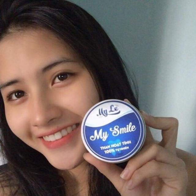 Bột trắng răng than tre hoạt tính MY SMILE