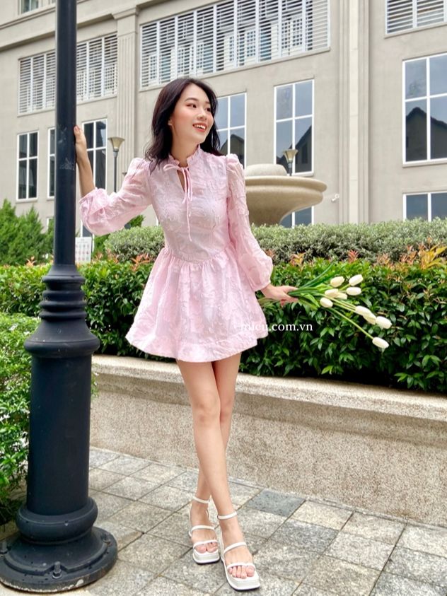 [MIỀU FASHIONISTA] ĐẦM DÀI TAY CHO NÀNG NỮ TÍNH NAVY