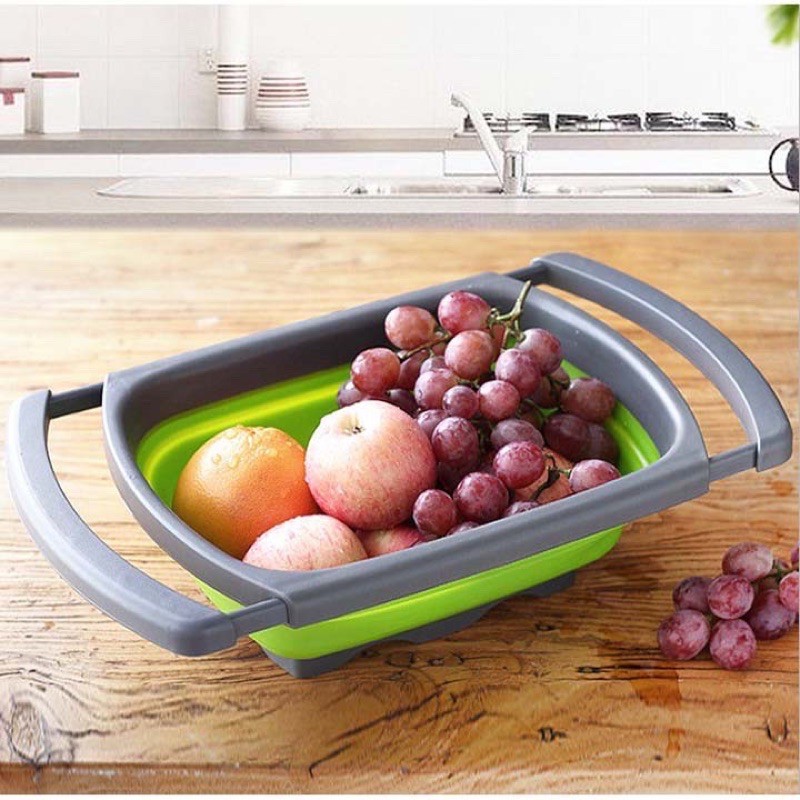 Bộ 2 rổ gấp gọn Thông Minh - Hàng Khuyến Mãi Sharp