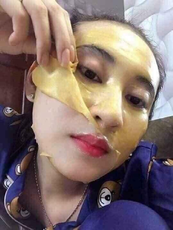 Mặt nạ vàng 24K chống lão hóa, trẻ hóa da; Xuất xứ Nga