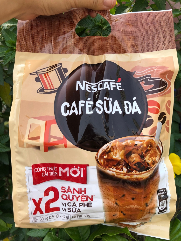 |HCM|Cà phê hòa tan Nescafé café Việt cà phê đen đá (Túi 35 gói x 16g)