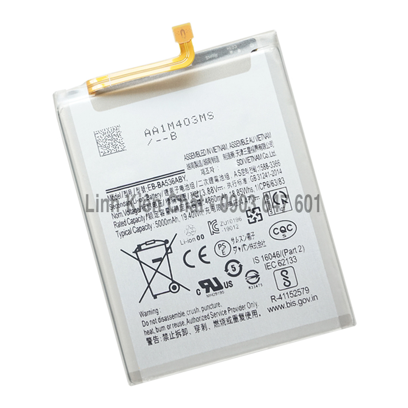Pin cho samsung galaxy a33 5g sm-a336e 5000mah zin - hàng nhập khẩu