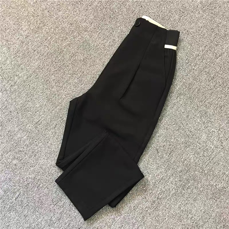 Quần Baggy Nữ Cạp Cao Chất Umi Hàn Co Giãn 4 Chiều