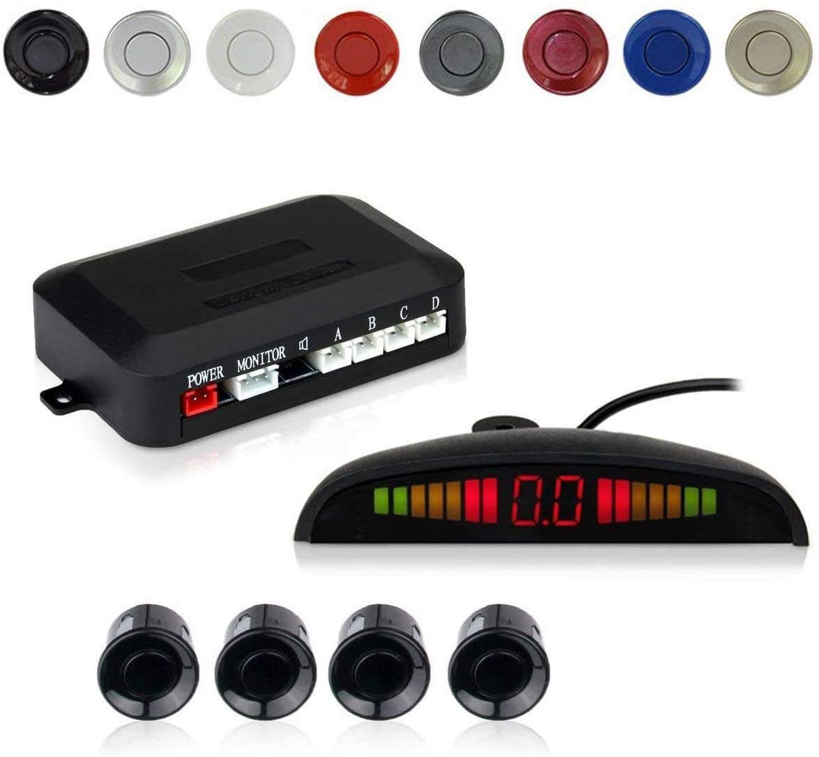 Cảm Biến Lùi 4 Mắt Chống Nước