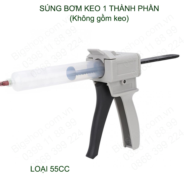 Súng bắn keo 1 thành phần, dùng dán gỗ, viền màn hình, loại 30-55CC tùy chọn