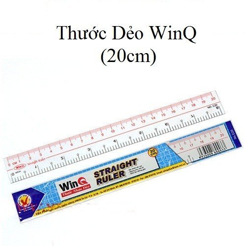 01 cây thước dẻo WinQ 15cm / 20cm