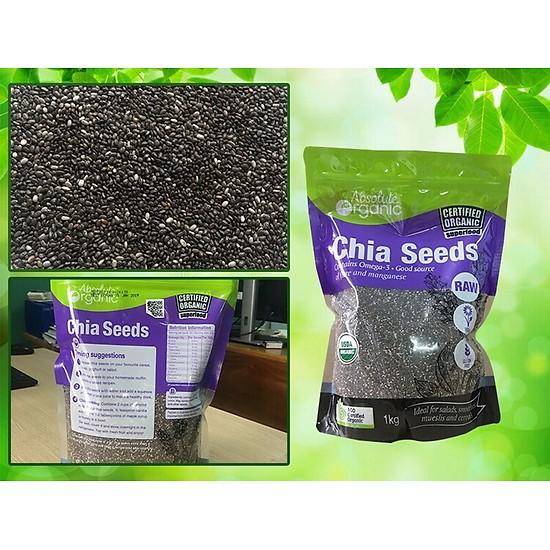 Hạt Chia Tím Absolute Organic Chia Seeds 1kg