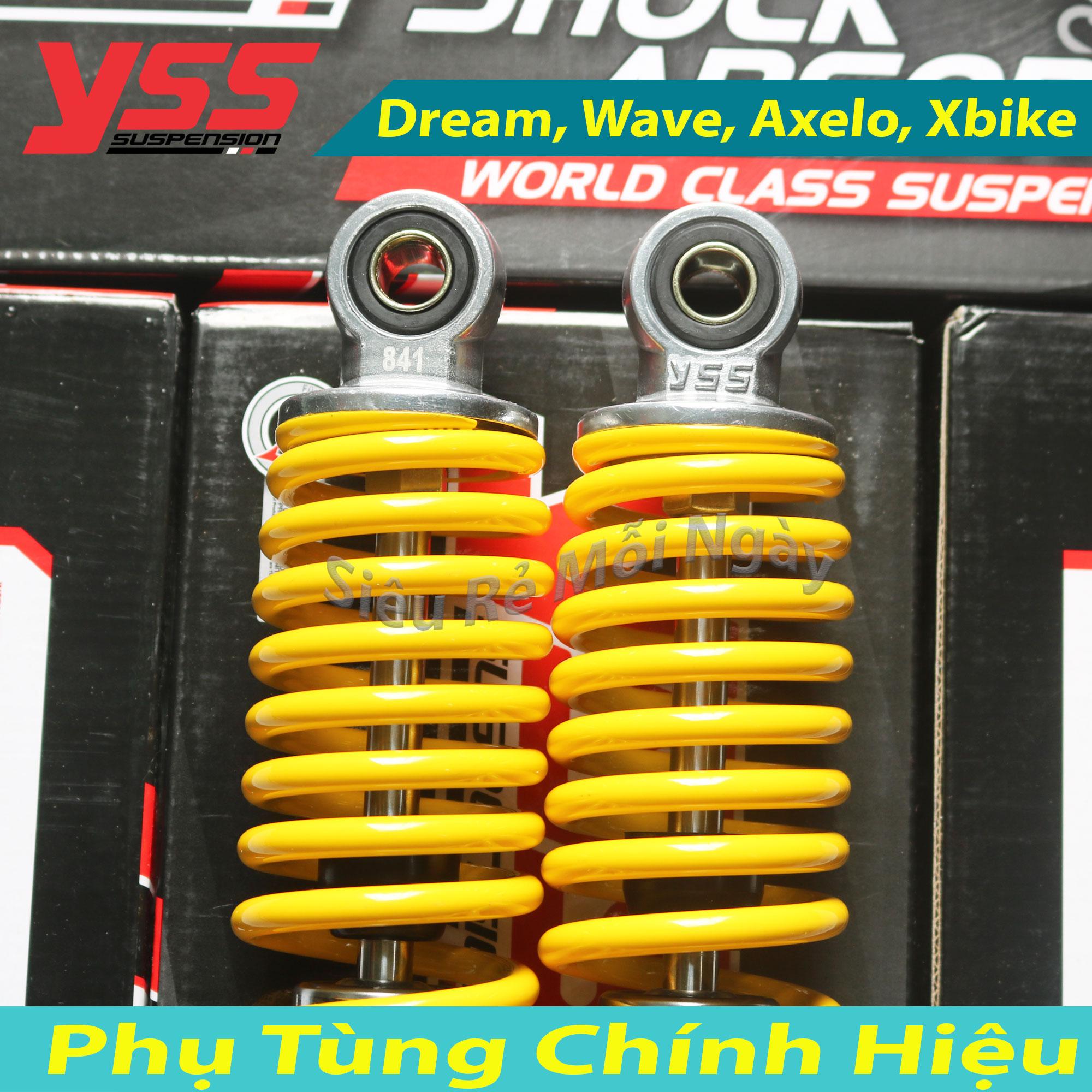 [HCM]Phuộc YSS Nice Crom Vàng Honda Dream Wave Axelo Xbike Thái Lan