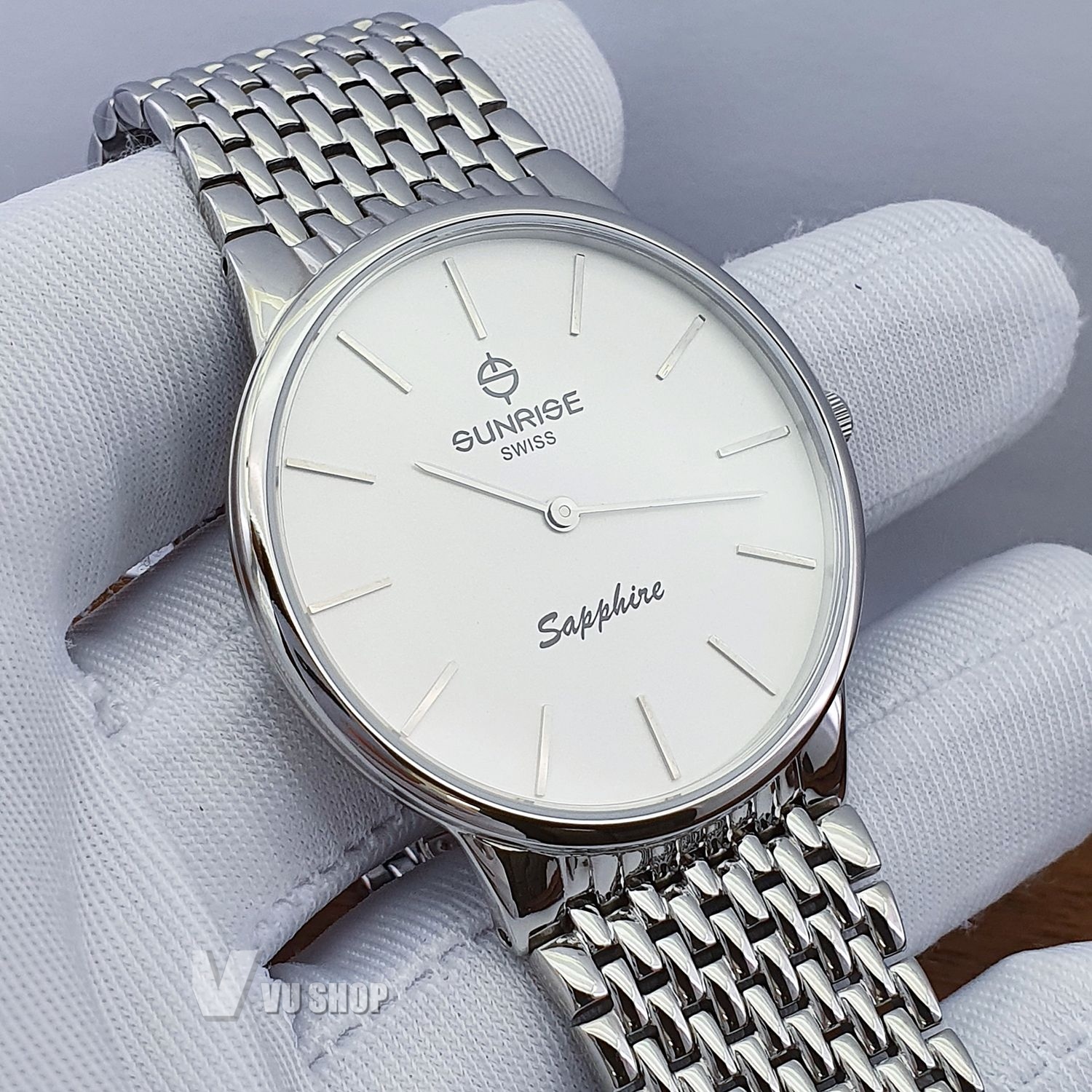 Đồng hồ nam SUNRISE DM738SWD - Siêu mỏng