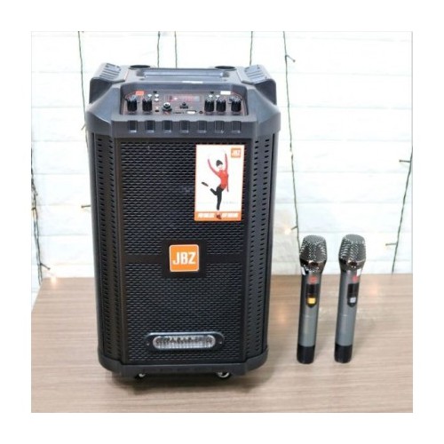 loa kéo bluetooth tặng 2 míc JBZ+0806 - loa bluetooth JBZ+0806