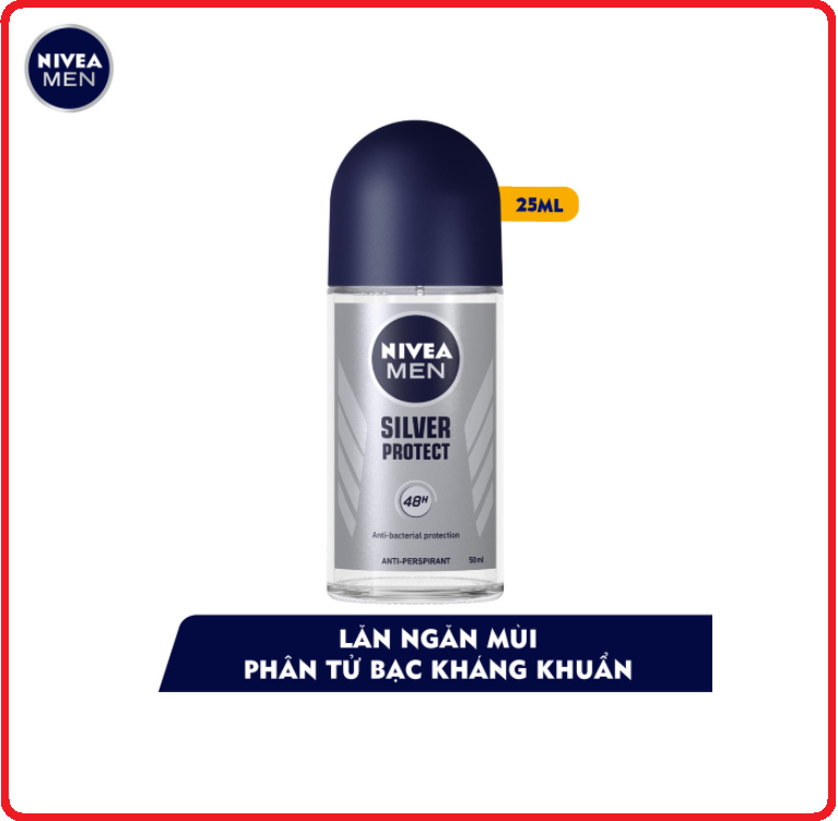 Lăn Ngăn Mùi NIVEA MEN Chai (25ml)
