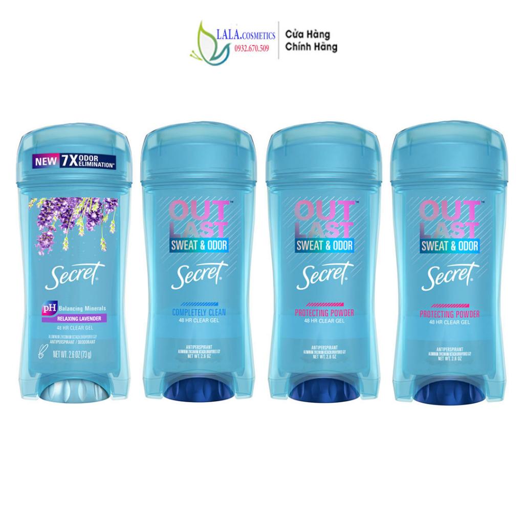 Lăn khử mùi nữ Secret Clear ɡel 73g