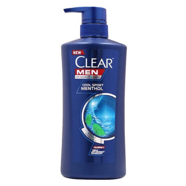 COMBO cặp dầu gội Clear bạc hà nam nữ 410ml- Thái lan