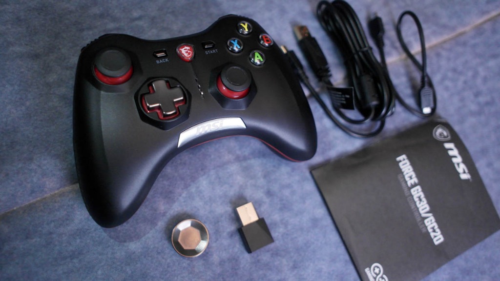 Tay cầm chơi game không dây MSI Force GC30