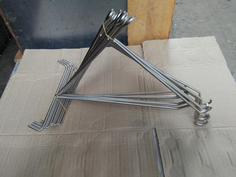 Combo 2 móc 35 cm treo lồng chim gắn sát tường bằng inox cứng cáp dùng được cho cả lồng tròn và vuông