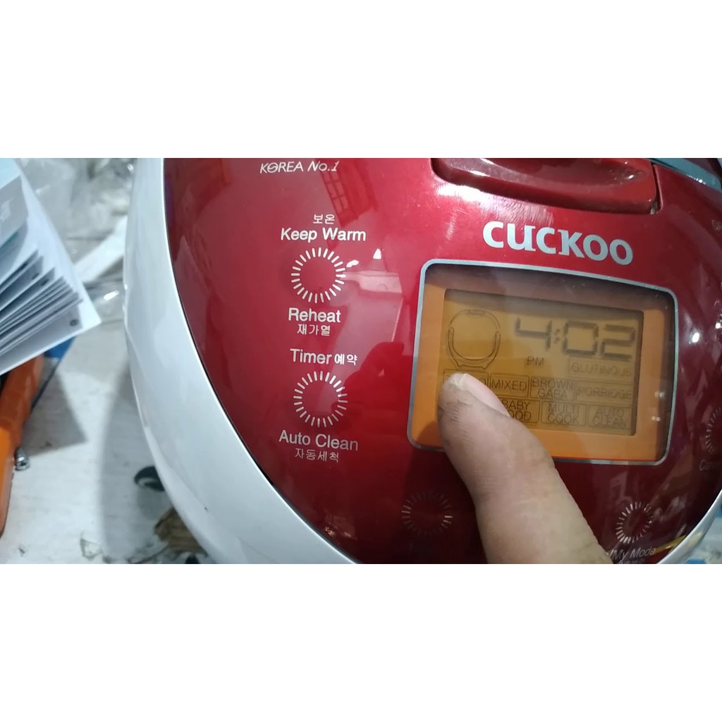[HCM]Nồi Cơm Điện Cuckoo CR 0655F (1.08 Lít) - Hàng chính hãng