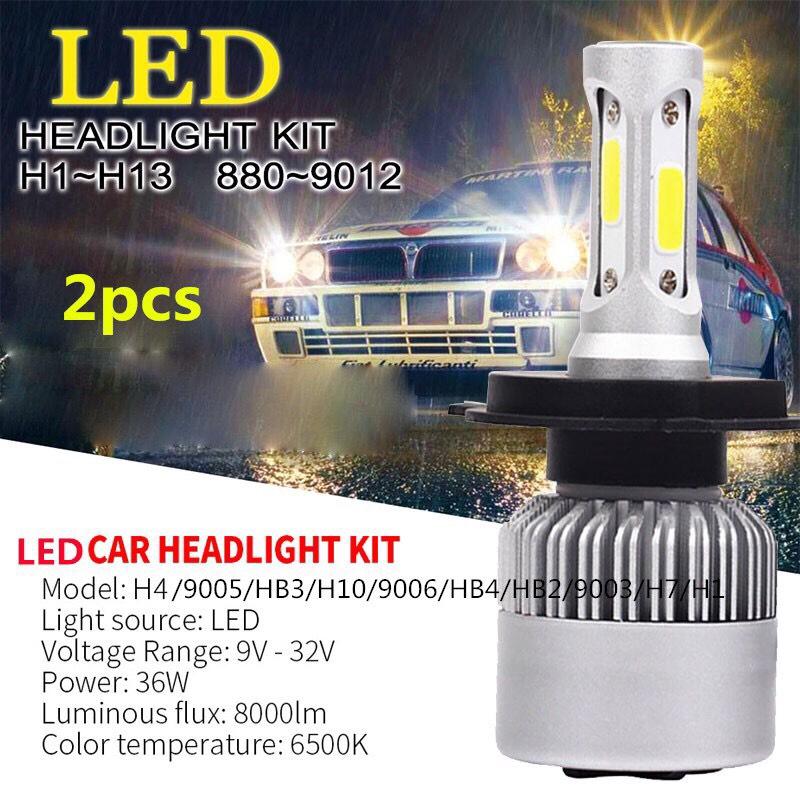 Đèn pha led C6 H4 3 tim mẫu mới 2019( GIÁ 1 BÓNG)