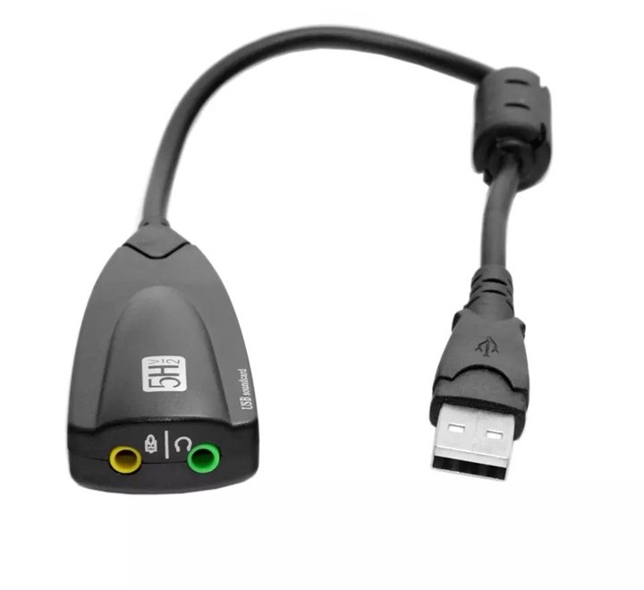 USB ra Sound âm thanh 7.1 - 5HV2 chuyển đổi cổng usb ra âm thanh