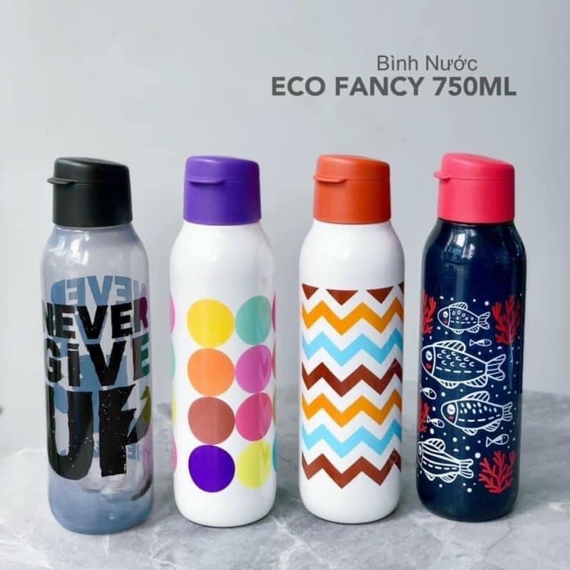 Bình Nước Tupperware, Eco Bottle Fancy 750ml V1